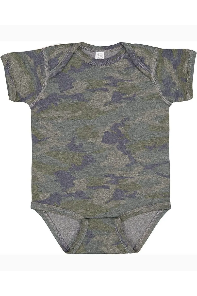 Rabbit Skins 4424: Infant Fine Jersey Bodysuit, Traditional Colors