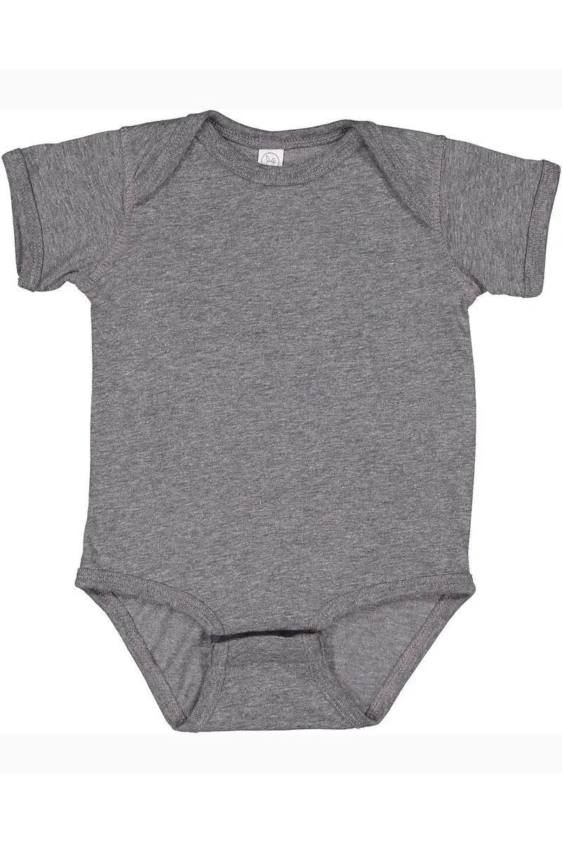 Rabbit Skins 4424: Infant Fine Jersey Bodysuit, Traditional Colors