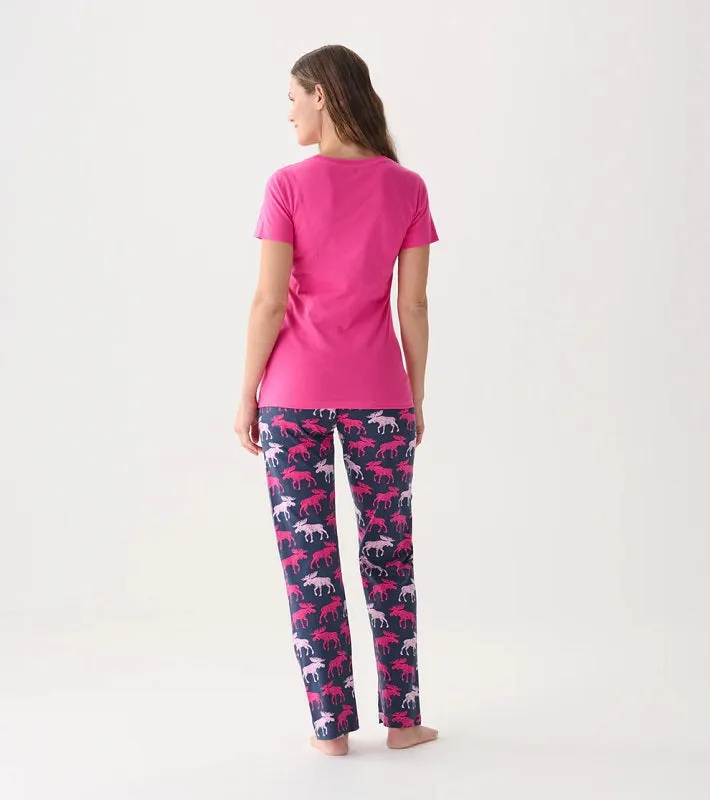 Raspberry Moose Women's Sleeping Shirt