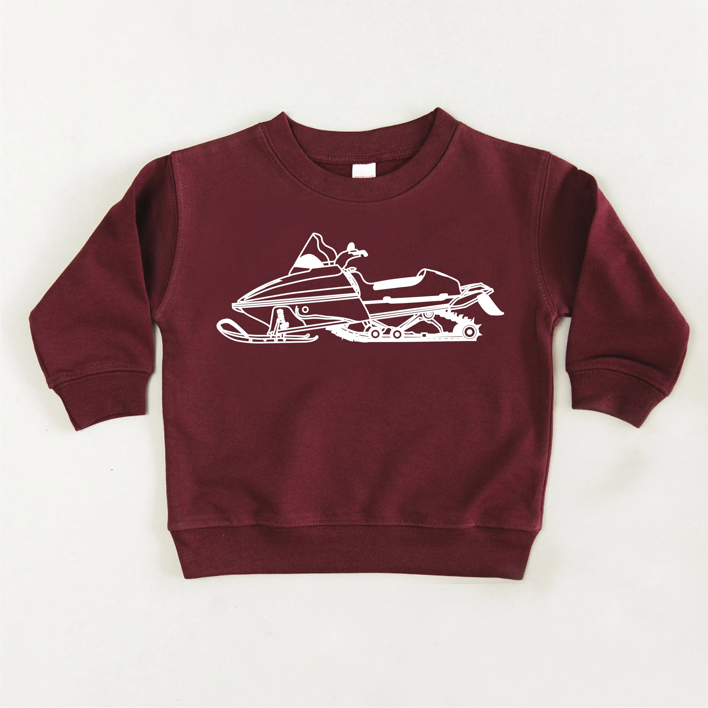 SNOWMOBILE - Minimalist Design - Child Sweater