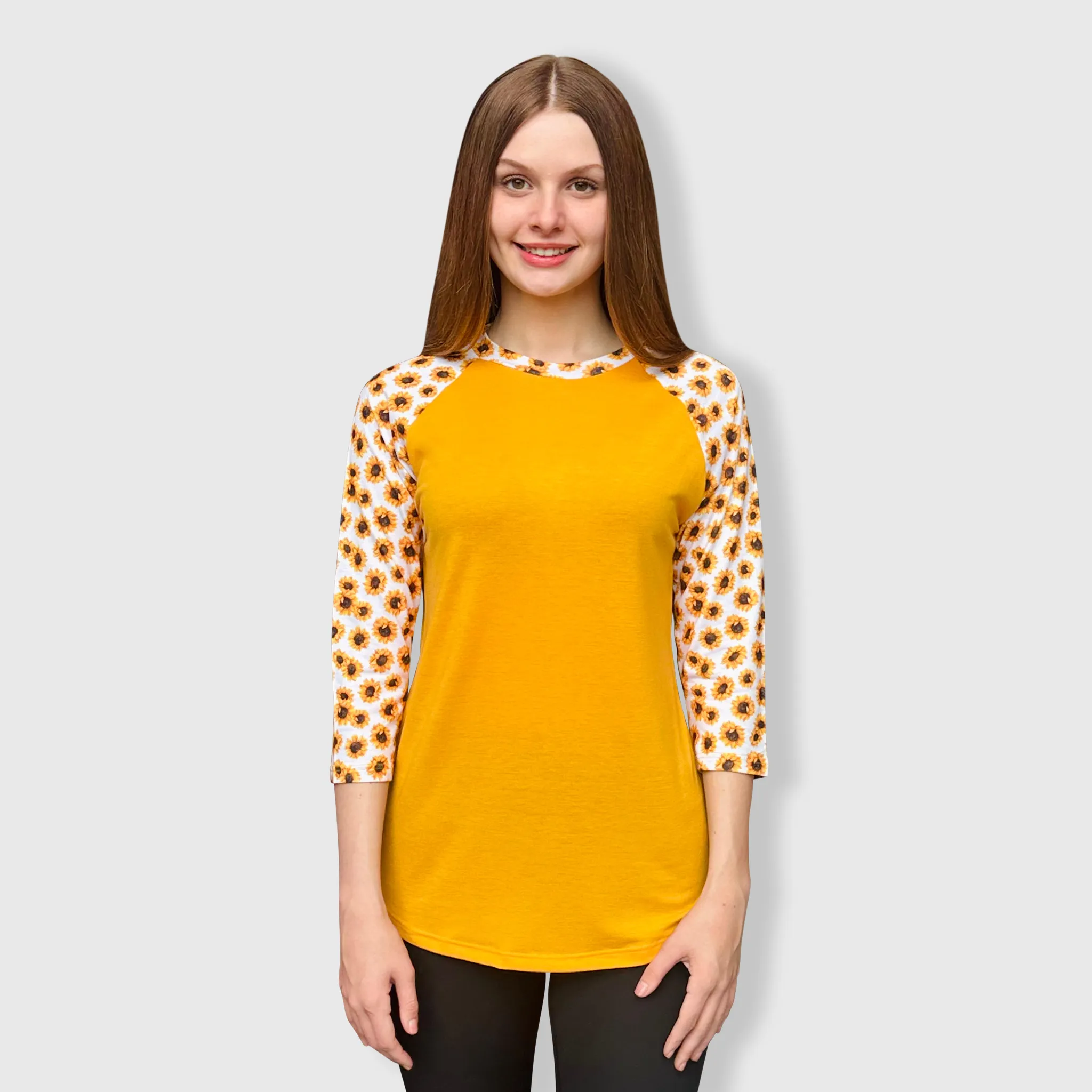 Sunflower Yellow Polyester Top