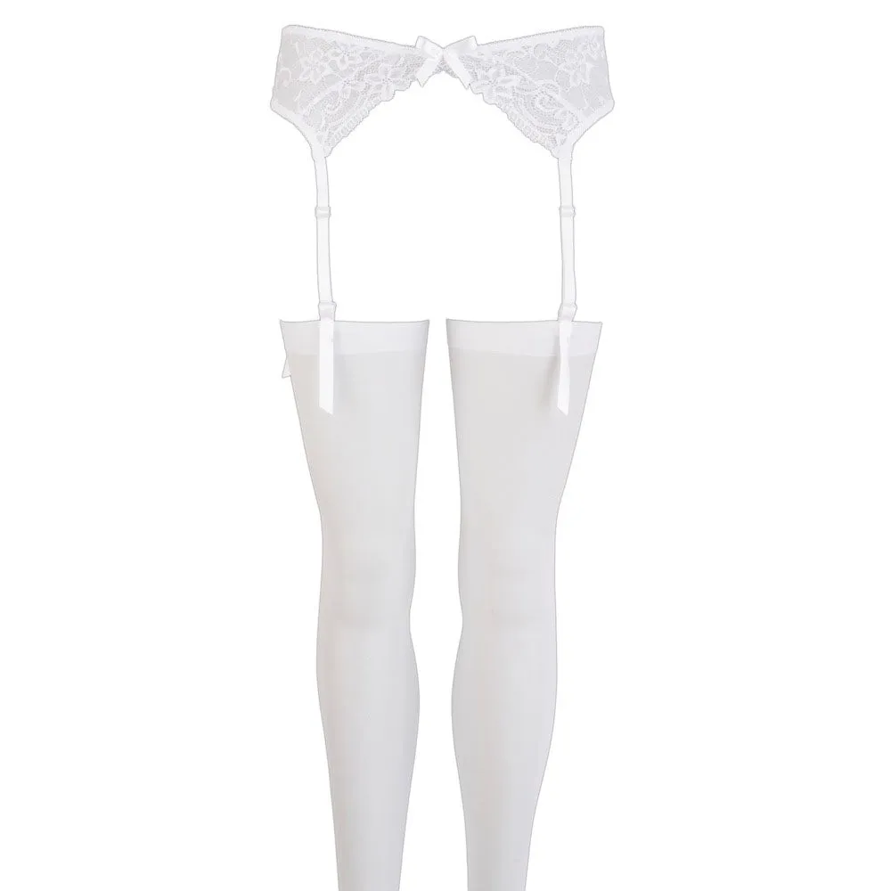 Suspender Set White