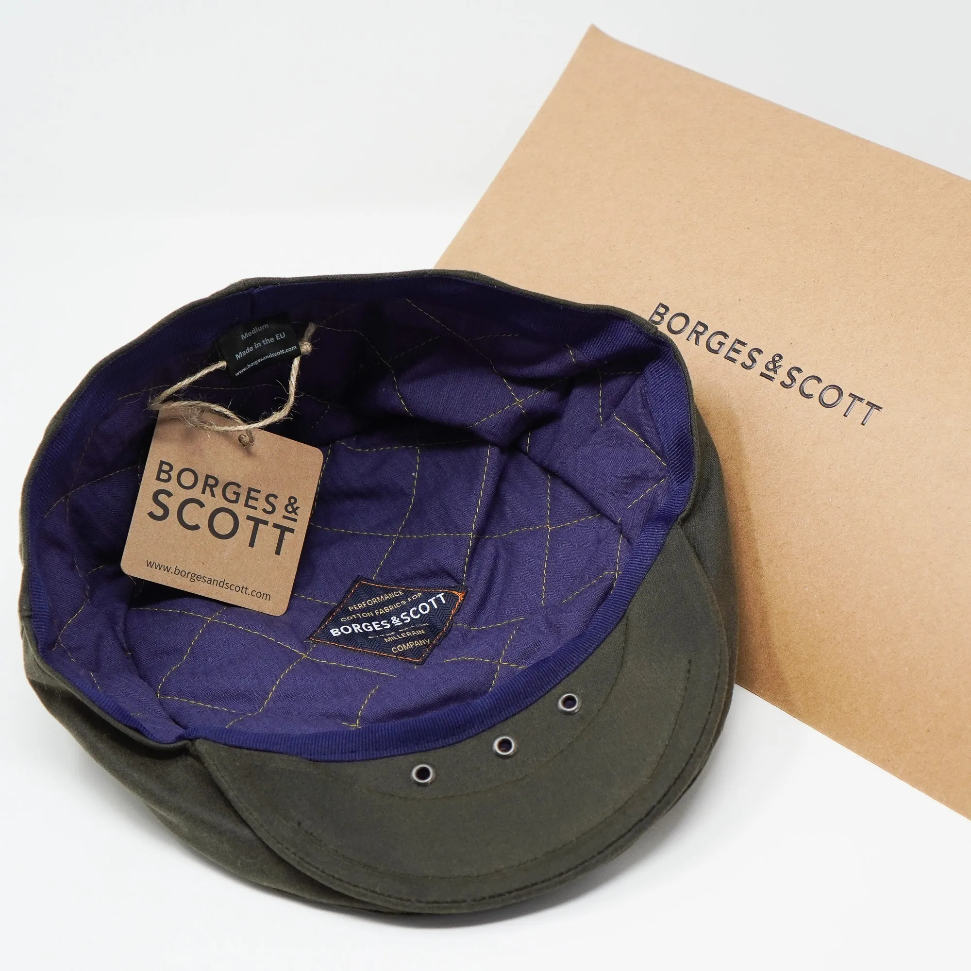 The Drake - Traditional Waterproof Wax Flat Cap