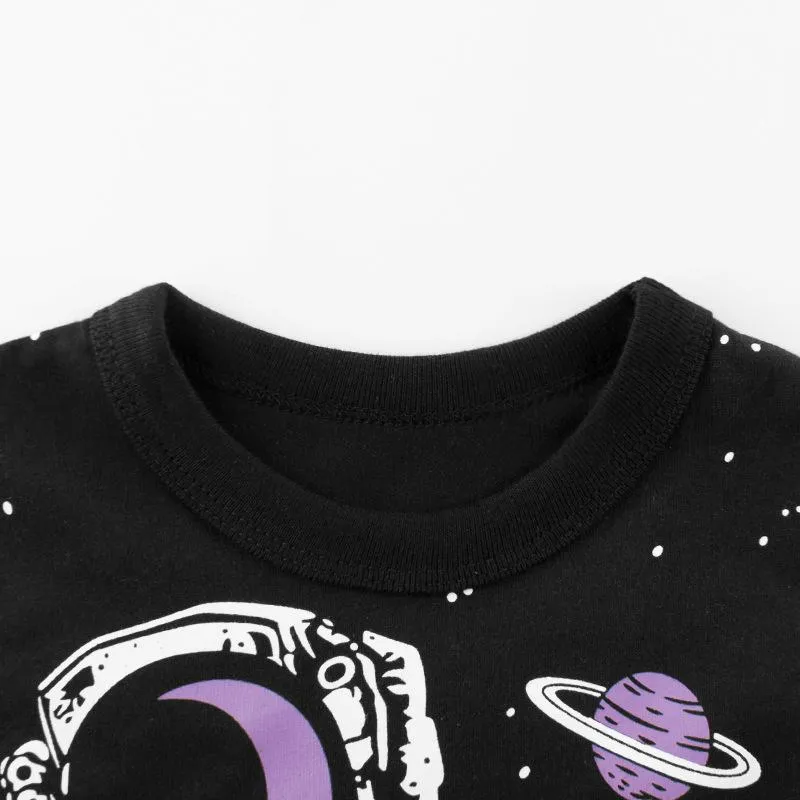 Toddler Boy's Astronaut Print T-shirt