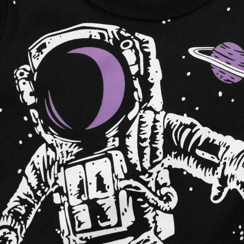 Toddler Boy's Astronaut Print T-shirt