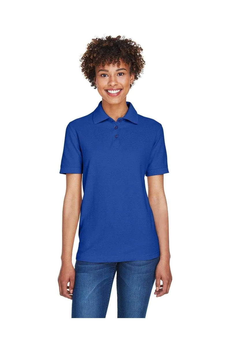 UltraClub 8541: Ladies' Whisper Pique Polo