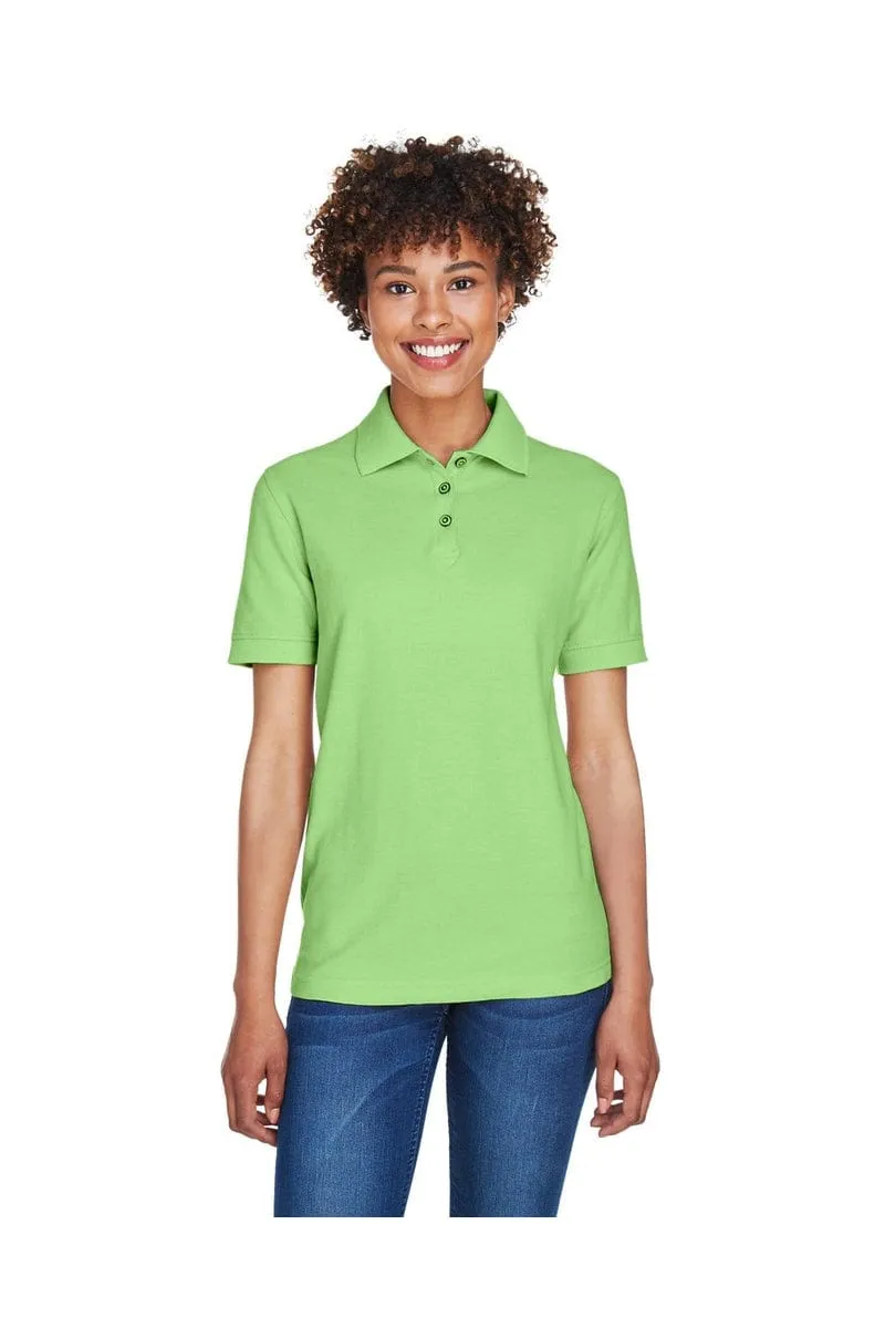 UltraClub 8541: Ladies' Whisper Pique Polo