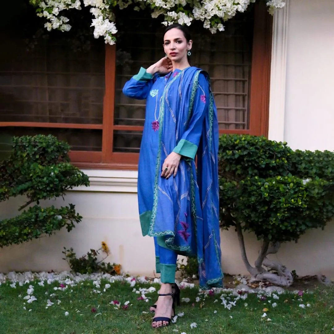 Urooj Atelier - PEACOCK - Asfoor Collection