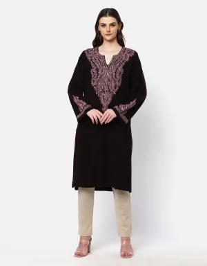 Woolen Kashmiri Embroidered Phiran