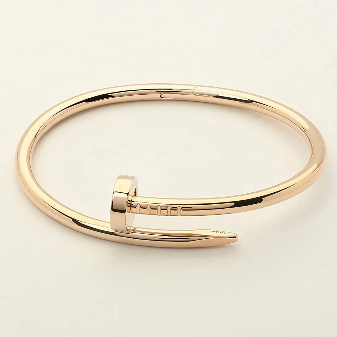 Yellow Chimes Latest Fashion Elegant Stainless Steel Gold Plated Statement Style Screw Kada Bracelet for Women and Girls, Medium (YCFJBR-315SCW-GL)