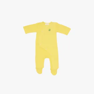 Yellow Flower - Muslin Bodysuit